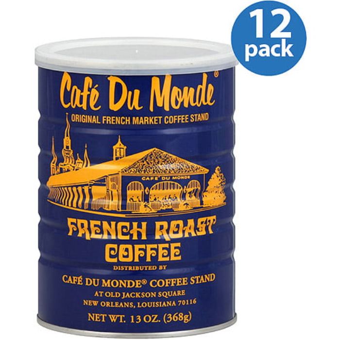 Cafe Du Mond - French Roast Coffee, 13 Oz (Pack Of 12)