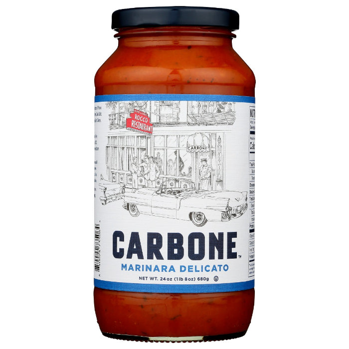 Carbone - Delicato Marinara Sauce, 24 Oz (Pack Of 6)