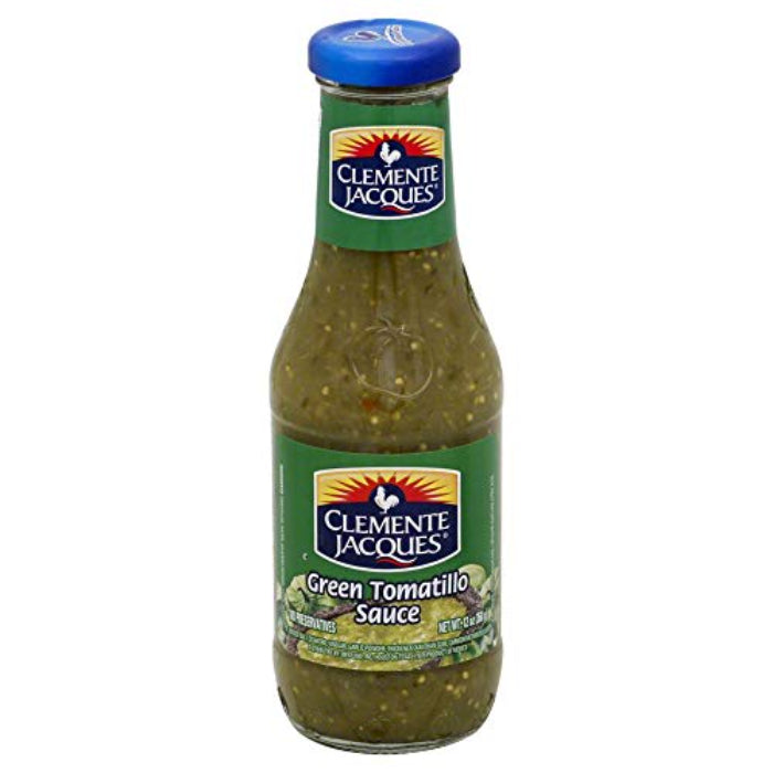 Clemente Jacques - Green Tomatillo Sauce, 12 Oz (Pack of 6)