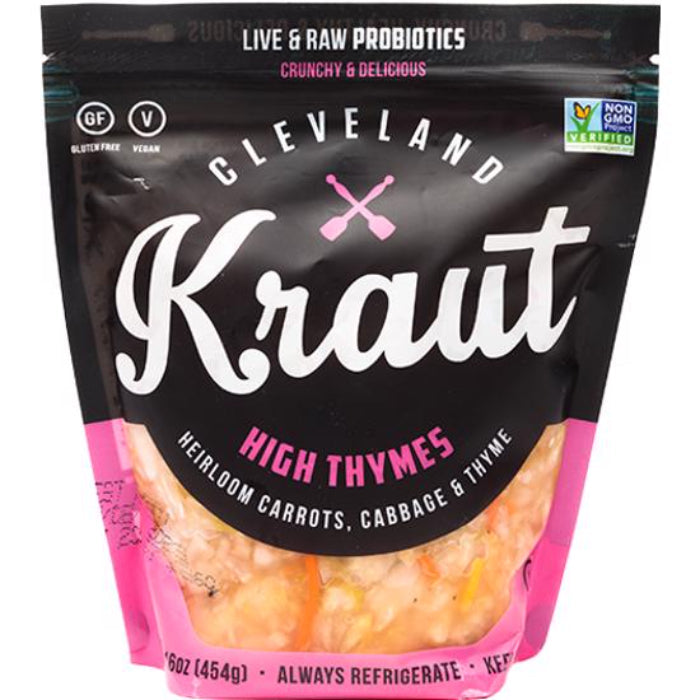 Cleveland Kitchen - Kraut High Thymes, 16 Oz (Pack of 6)