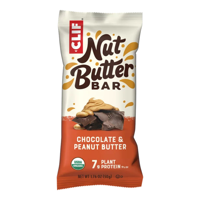 Clif Bar - Chocolate & Peanut Butter Filled, 1.76 Oz (Pack Of 12)