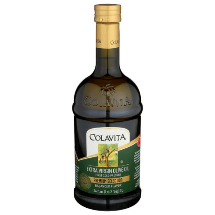 Colavita - Extra Virgin Olive Oil, 34 Floz (Pack of 6)