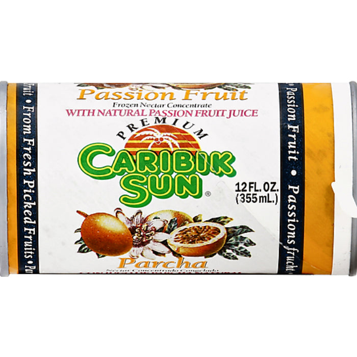 Caribik Sun Juice - Fruit Passion Frozen, 12 Oz (Pack Of 24)