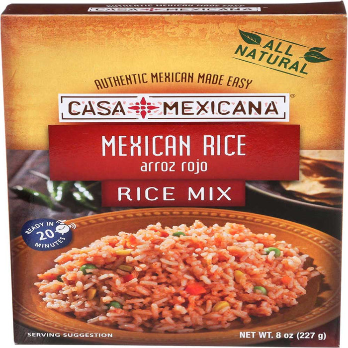 Casa Mexicana - Mexican Rice Mix, 8 Oz (Pack Of 12)