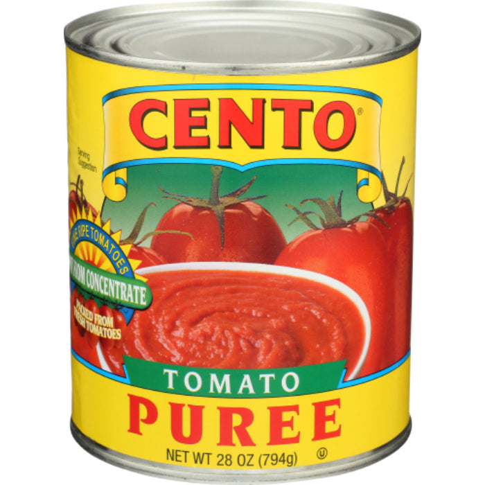 Cento - Tomato Puree, 28 Oz (Pack Of 12)