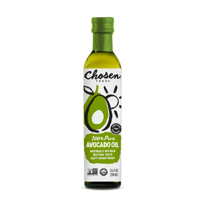 Chosen Foods - Avocado Oil Refined, 250 Ml (Pack of 6)