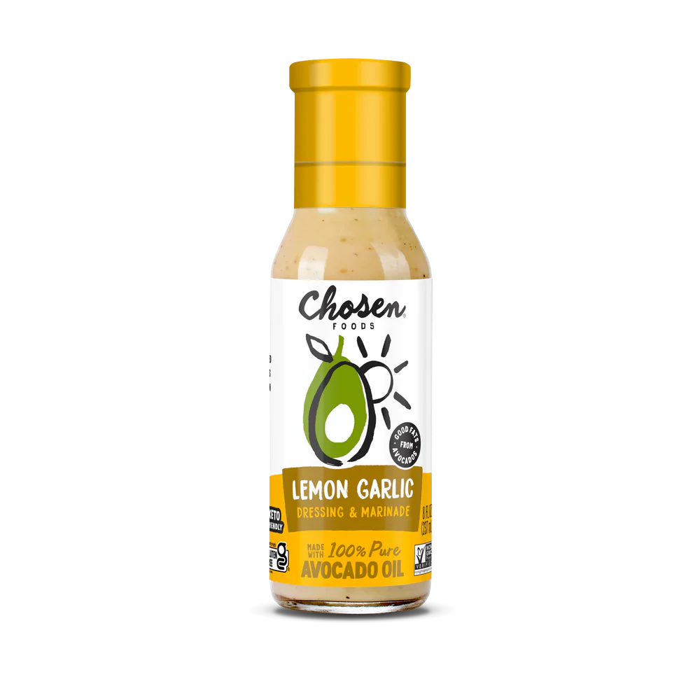 Chosen Foods - Lemon Garlic Marinade Dressing, 8 Oz (Pack of 6)