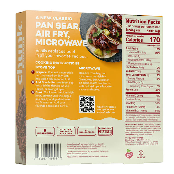Chunk - Plant Based Pulled Meat, 8oz