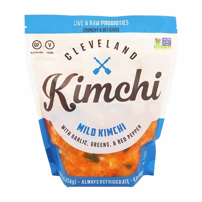 Cleveland Kitchen - Kimchi Mild, 16Oz (Pack of 6)