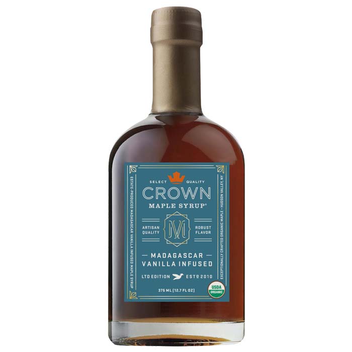 Crown Maple - Syrup Maple Vanilla, 12.7 Floz (Pack of 6)