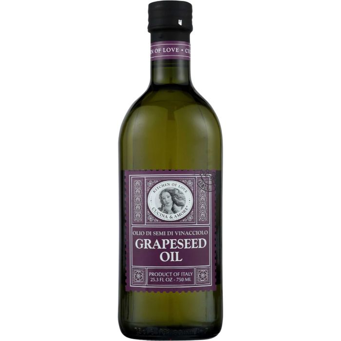 Cucina & Amore - Grapeseed Italian Oil, 25.3 Oz (Pack of 6)