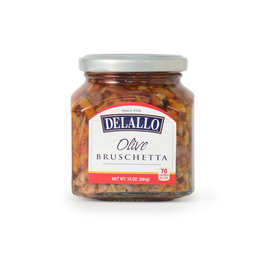 Delallo - Bruschetta Olive 10 Oz - (Pack of 6)