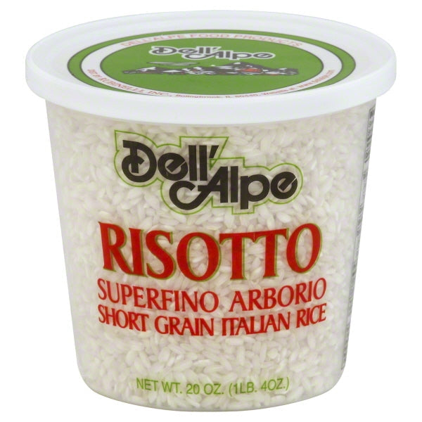 Dell Alpe - Rice Arborio Risotto, 20 Oz (Pack of 6)