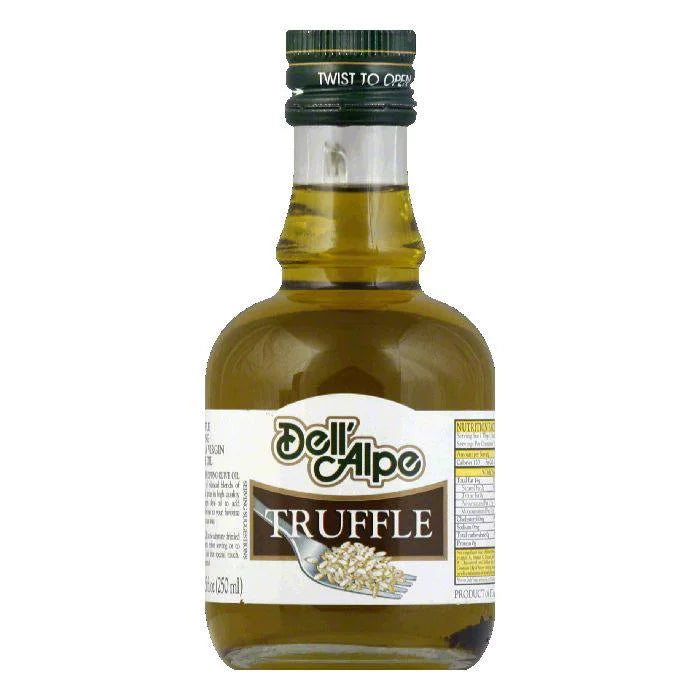 Dell Alpe - Truffle Extra Virgin Olive Oil, 8.5 Oz (Pack of 6)