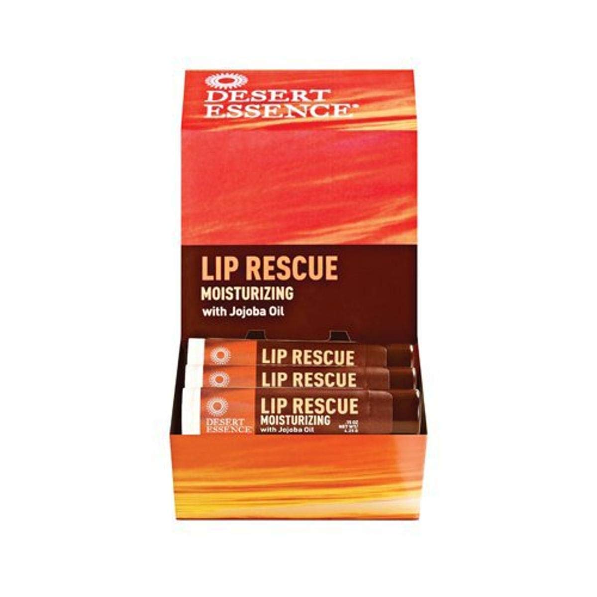 Desert Essence - Lip Balm Jojoba Aloe, 0.15 Oz (Pack of 24)