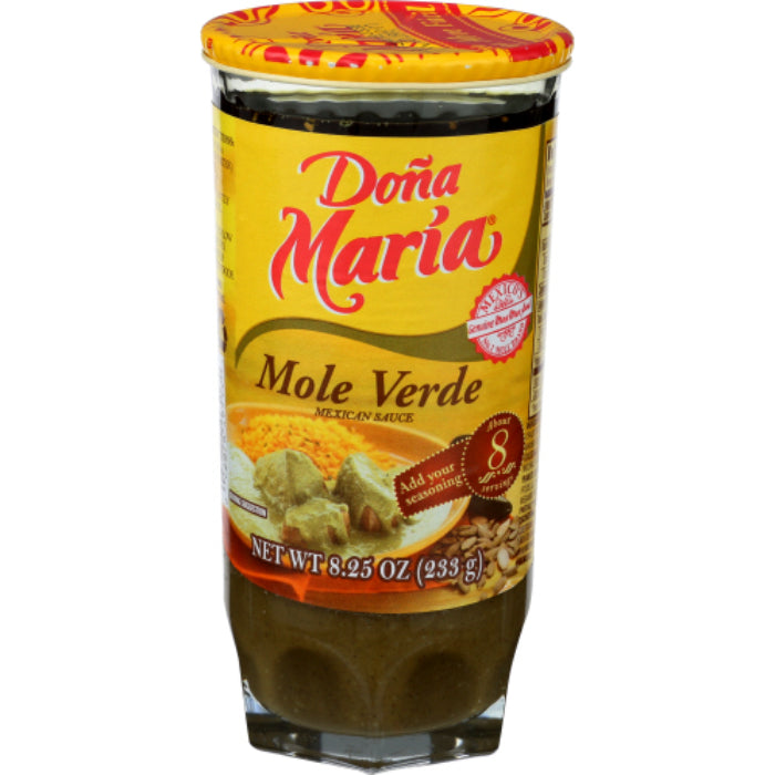 Dona Maria - Mole Verde, 8.25 Oz (Pack of 12)