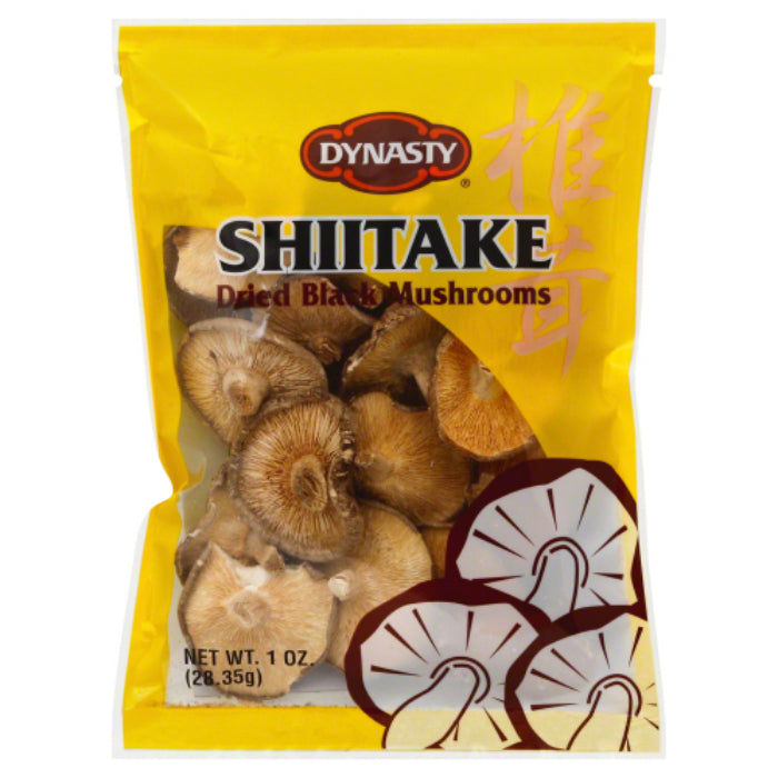 Dynasty - Mushroom Shiitake Whole, 1 oz - Pack of 12