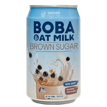 DaoHer Beverage - Vegan Brown Sugar Oat Boba, 10.5fl