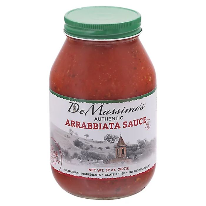 De Massimos - Pasta Sauce Arrabbiata, 32 Oz (Pack of 6)