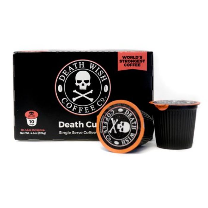 Death Wish Coffee - Single-Serve Coffee Caps, 10 Count (Pack of 6)