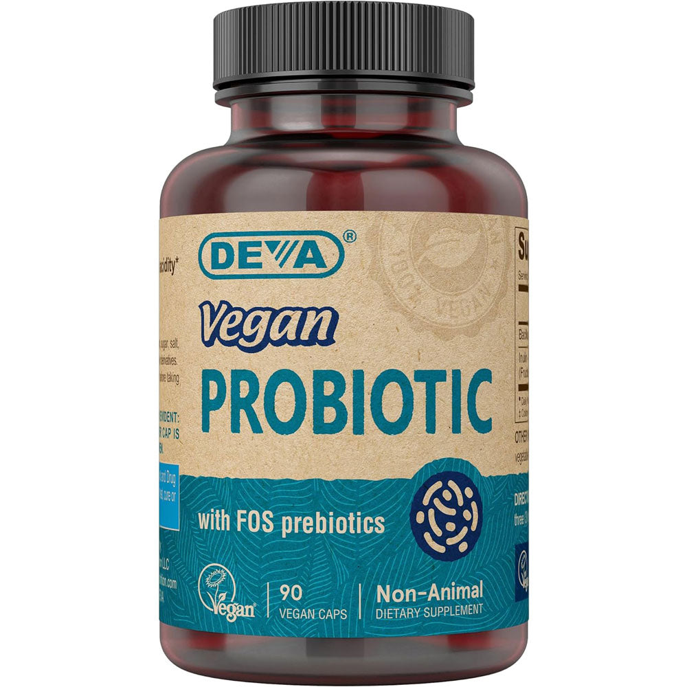 Deva - Vegan Probiotic with FOS Prebiotics