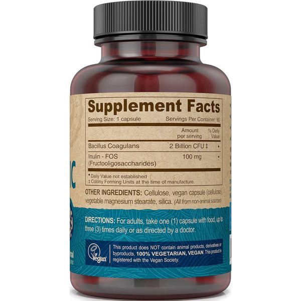 Deva - Vegan Probiotic with FOS Prebiotics