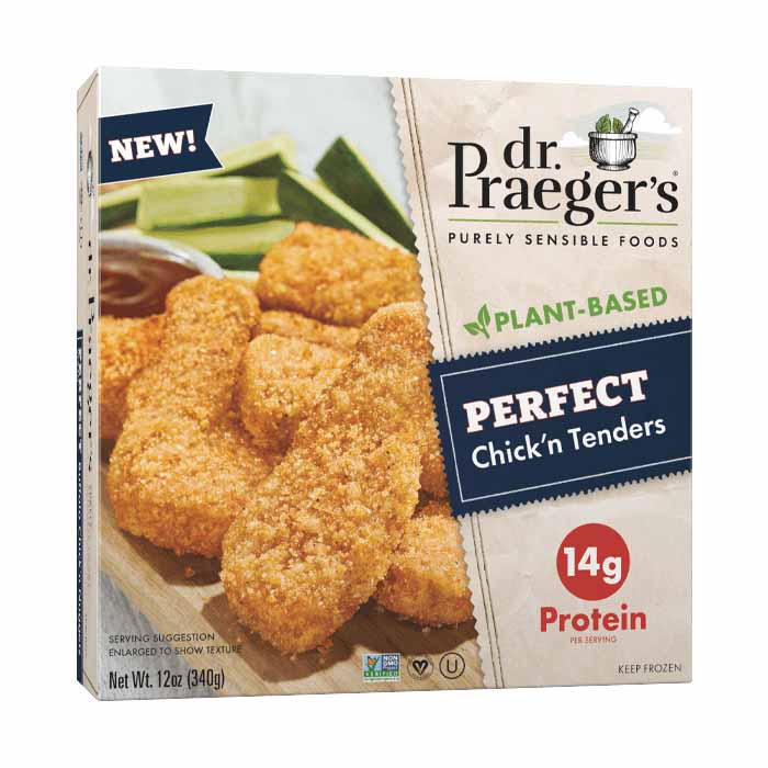 Dr. Praeger's - Perfect Chick'n Tenders, 12 Oz (Pack of 6)