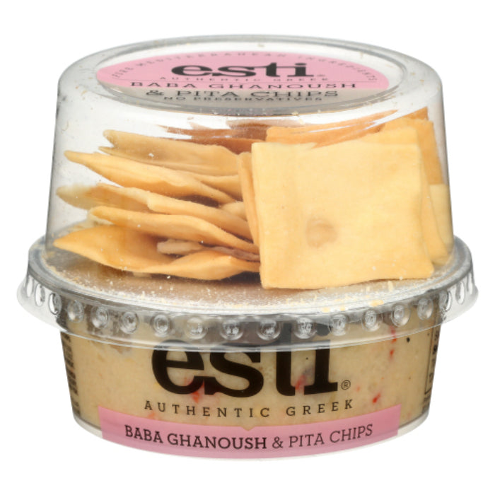 Esti - Baba Ghanoush With Chips 4.6 Oz - Pack Of 12