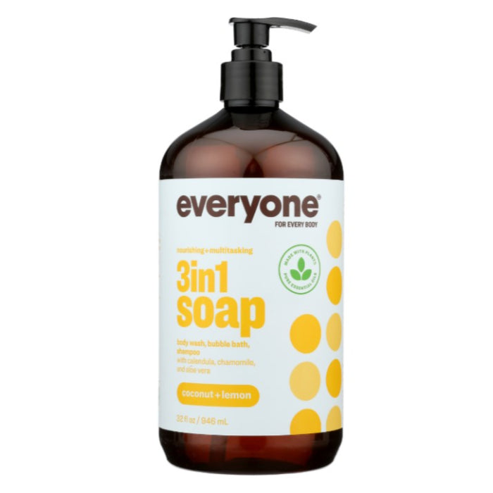 Everyone - Soap Coconut Lemon 32 Oz - Pack Of 3