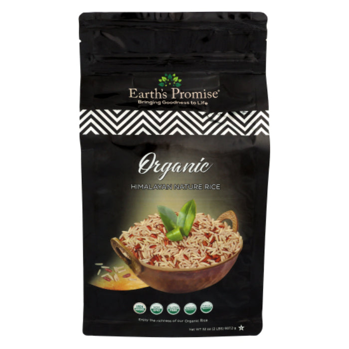 Earth's Promise - Rice Himalayan Nature, Organic, 2 lb - Pack of 5