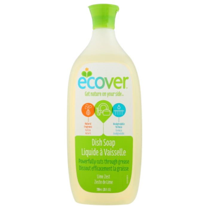 Ecover Dishwash Liq Lime Zest 25 Oz - Pack of 6