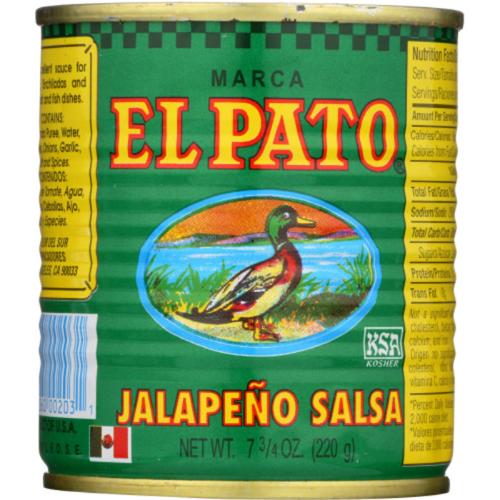 El Pato Sauce Tomato Jalapeno 7.75 Oz - Pack Of 24