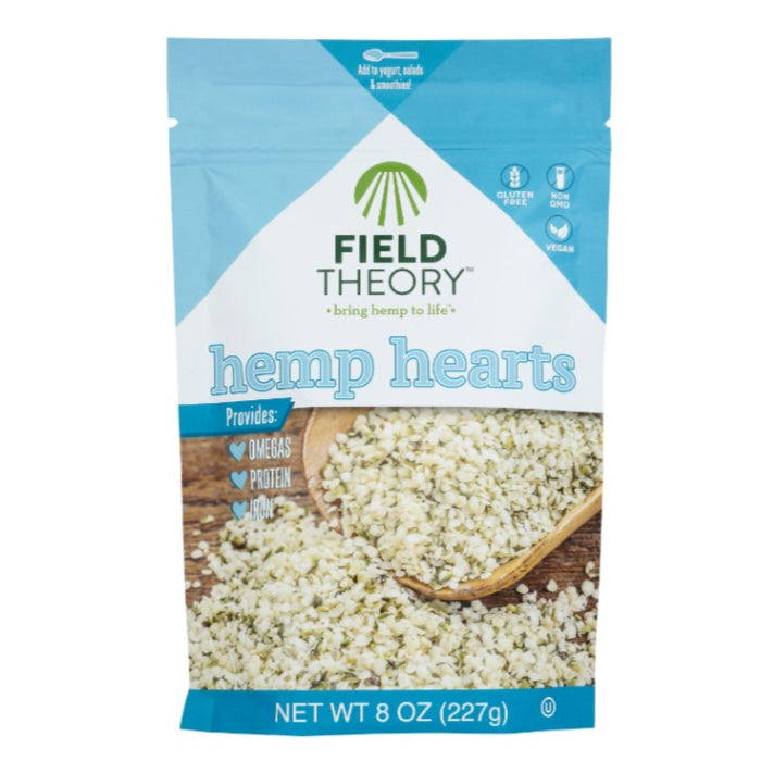 Field Theory - Seeds Hemp Hearts 8 Oz - Pack Of 8