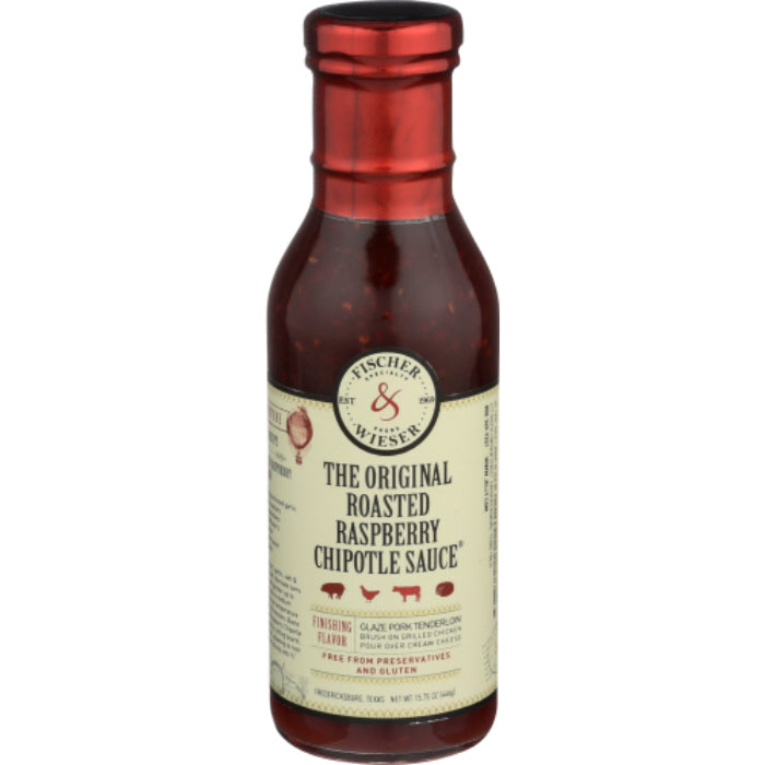 Fischer & Wieser - Sauce Chipotle Roasted Raspberry 15.8 Oz - Pack Of 6