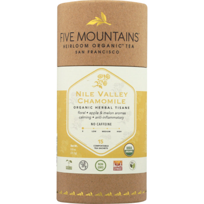 Five Mountains - Tea Nile Valley Chamomile 15 Bg - Pack Of 6