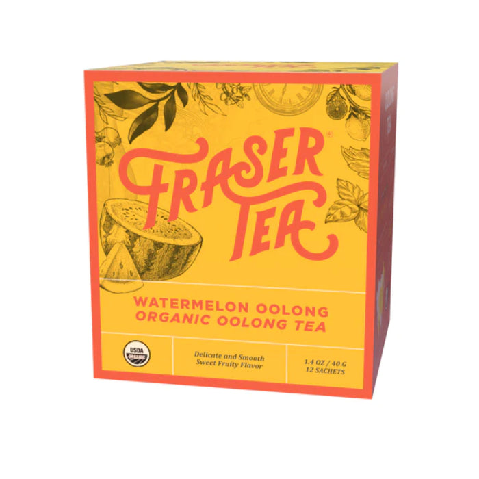 Fraser Tea - Tea Watermelon Oolong 1.4 Oz - Pack Of 6