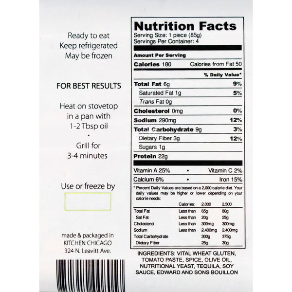 Feed Your Head - Vegan Chorizo Sausage, 12oz