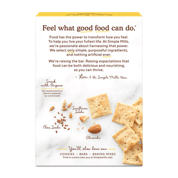 Simple Mills - Almond Flour Crackers Sea Salt, 4.25oz