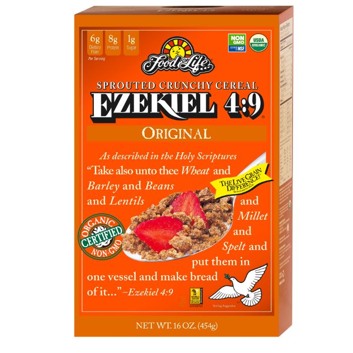 Food For Life - Cereal Ezekiel Original Org 16 Oz - Pack Of 3