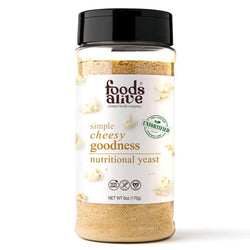 Foods Alive - Nutritional Yeast, 6oz | Multiple Flavors