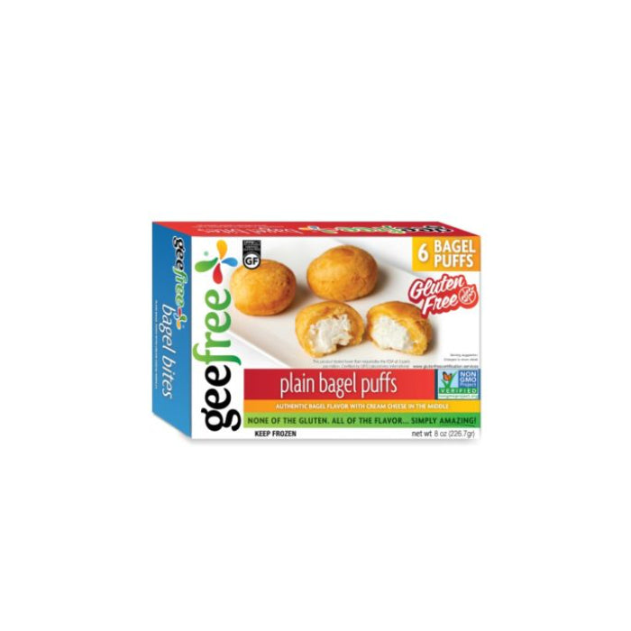 Geefree - Bagel Puff Plain 7.5 Oz - (Pack of 6)