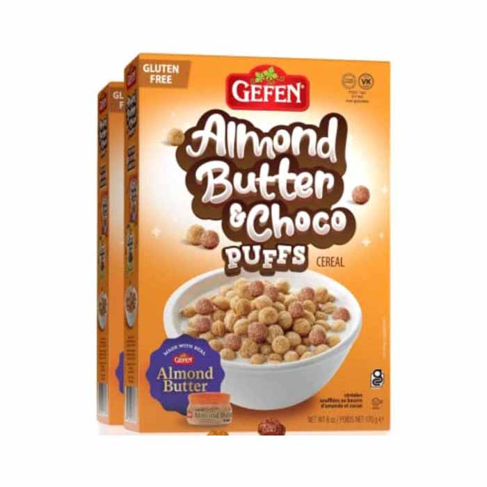 Gefen - Cereal Puff Almond Butter Coco 6 Oz - Pack Of 12