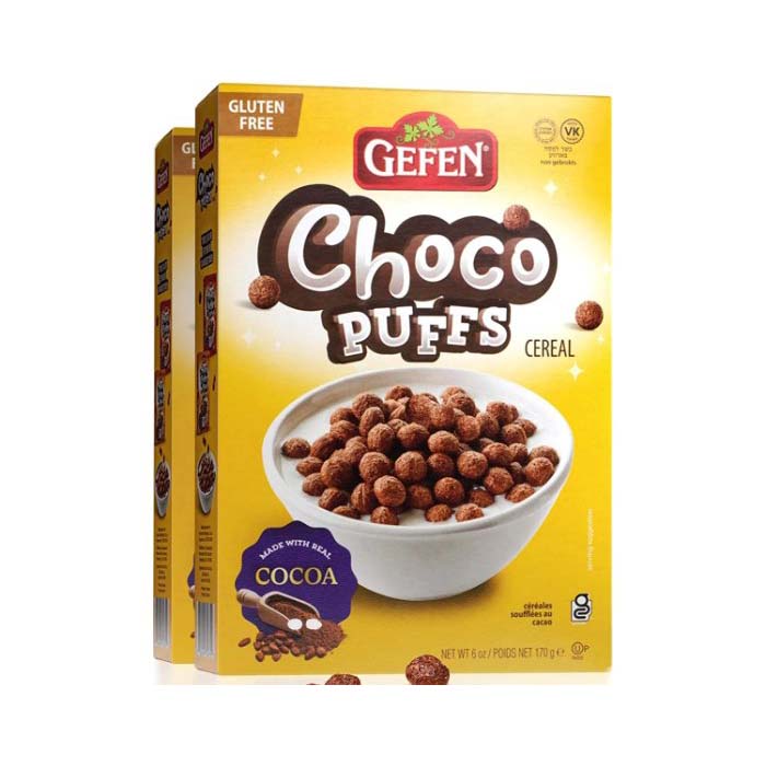 Gefen Cereal Puff Cocoa 6 Oz - Pack Of 12