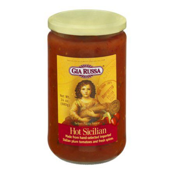 Gia Russa - Sauce Sicilian Hot 24 Oz - Pack Of 6