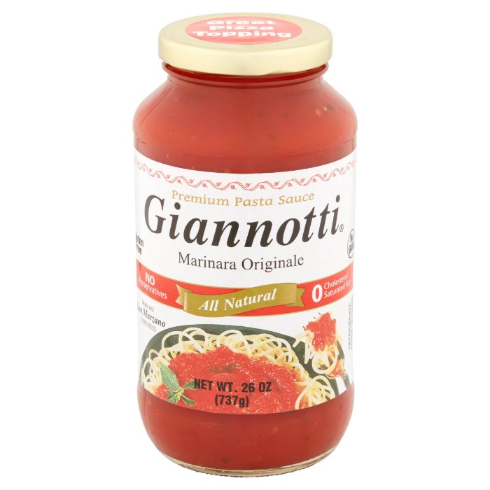 Giannotti - Sauce Marinara Original 26 Oz - Pack Of 12