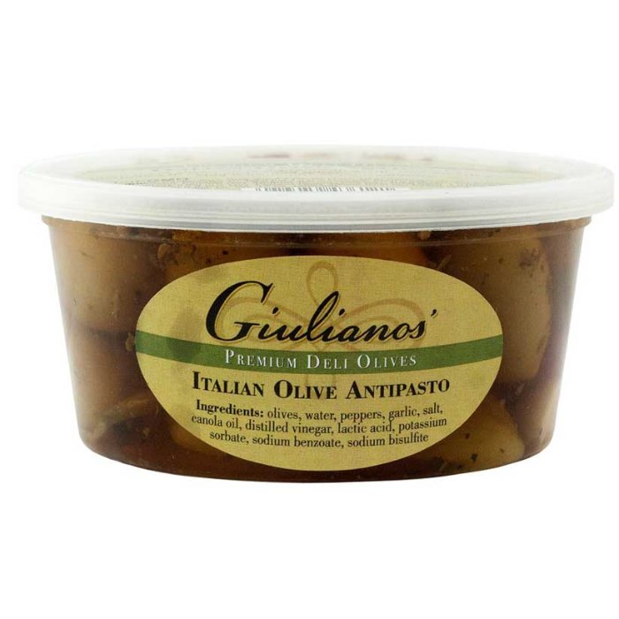 Giuliano - Olive Deli Italian Antipasto 12 Oz - Pack Of 6