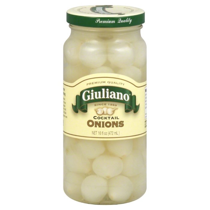 Giuliano - Onion Cocktail 16 Oz - Pack Of 6