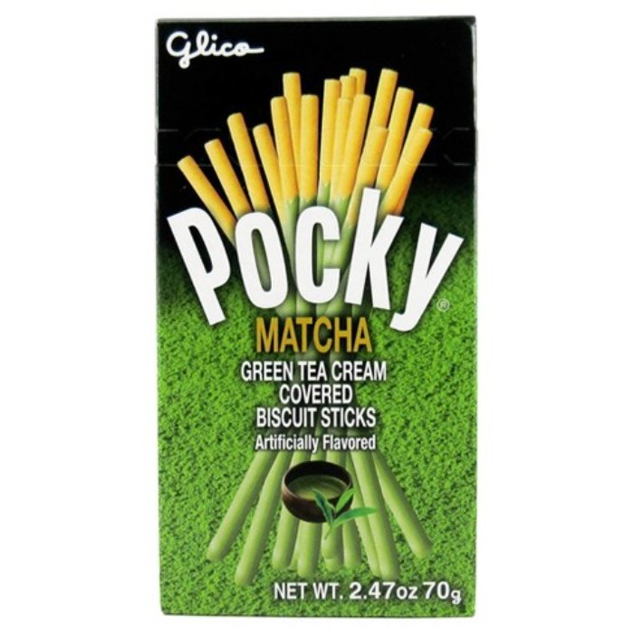 Glico - Cookie Matcha Green Tea 2.47 Oz - Pack Of 10