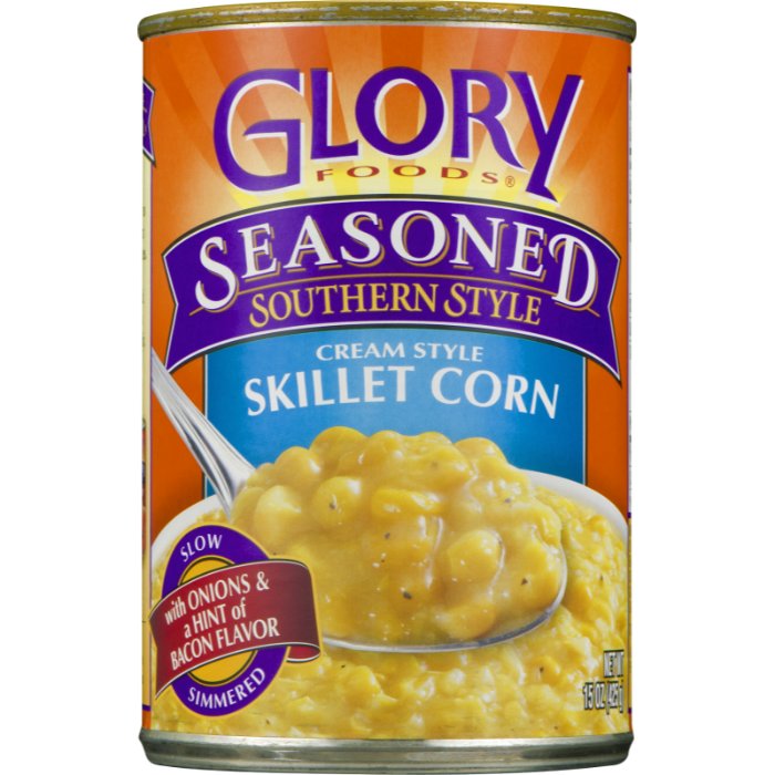 Glory Foods - Corn Skillet Seasoned 15 Oz - Pack Of 12