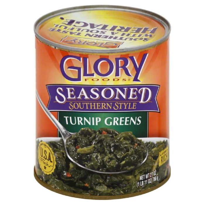 Glory Foods - Greens Turnip 27 Oz - Pack Of 12